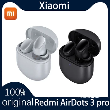 Original Xiaomi Redmi Airdots 3 Pro Fones de ouvido Bluetooth Airdots 3pro Fones de ouvido Airdots3 Pro Gaming Headset Com Microfone de Baixo Atraso