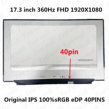 Para ASUS G17 G713 G733 FA707 TUF707 17.3 360Hz Laptop de Tela LCD NE173FHM-NZ6 ajuste B173HAN05.4 1920x1080 Painel de Visualização 40pins eDP