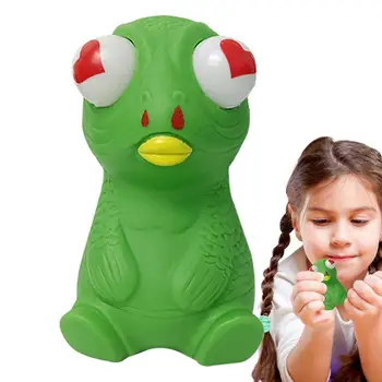 Popping, Olhos Squeeze Brinquedos Verde Peixe Pulando Para Fora Dos Olhos Miúdos Flexível Brinquedos Bonito Flexibilidade Do Dedo Do Exercício Relaxante Brinquedo