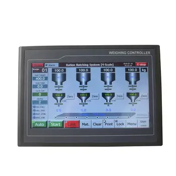 Quatro-Escala-TFT Touch Ração de Lotes de Controlador de BST106-M10(FB)