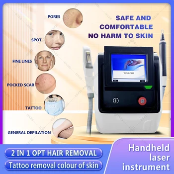 Salão de Beleza da Multi-função / Máquina do laser do Diodo 808nm / Nd YAG Picosecond do Laser da Remoção da Tatuagem do laser, remoção do cabelo