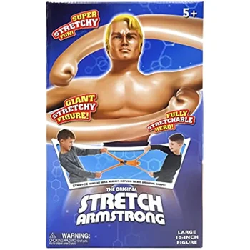 STRETCH ARMSTRONG Figura - Grande Original Trecho Figura de Ação - 10