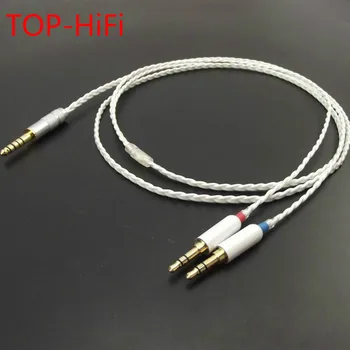 SUPERIOR-HiFi 4,4 mm Equilibrada DIY Fone de Atualização Cabo de Áudio para MDR-Z7 Z7M2 MDR-Z1R D6100 D7100 D72004 Fones de ouvido