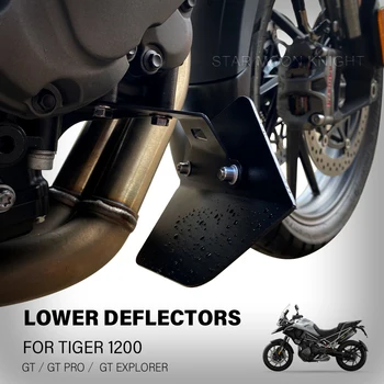 Tiger 1200 GT Explorer GT Pro 2022 2023 Accessorie Inferior Defletores de Pé Esquerdo E Direito Carenagem Inicial Capa de Proteção