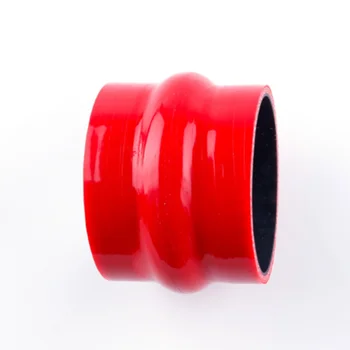 Vermelho 76 mm de Comprimento em linha Reta Corcunda Mangueira Geral de Silicone líquido de Arrefecimento turbo e Intercooler do Tubo da Tubulação de Mangueira 70mm 76mm 80mm 83 mm 89 mm 95 mm 102 mm
