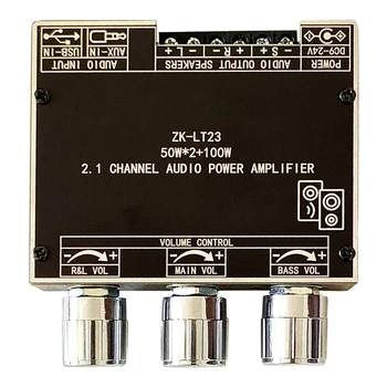 ZK-LT23 5.1 Bluetooth Amplificador de Potência da Placa de Curto-Circuito de Proteção Para Caixa de Som